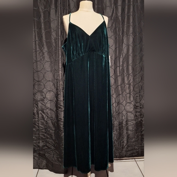 Taylor Elegant Velvet Evening Gown - Picture 1 of 7